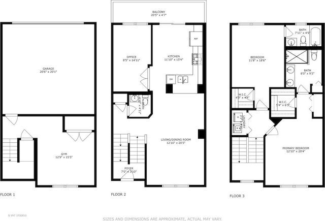 1263 Evergreen Ave, Des Plaines, IL 60016 - floor plan / room layout