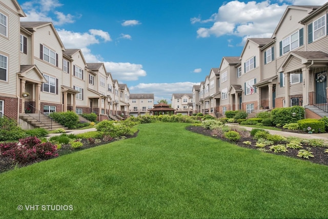 1263 Evergreen Ave, Des Plaines, IL 60016 - view of community featuring a residential view and a yard