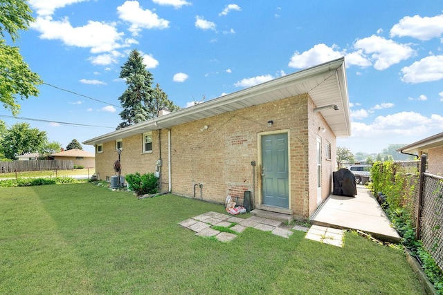 11400 S Ridgeland Ave, Worth, IL 60482 - back of property featuring brick siding and central AC
