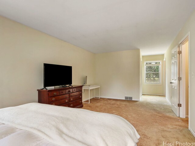 5501 Abbey Dr, Mchenry, IL 60050 - bedroom featuring light carpet and baseboards