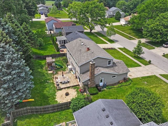 5501 Abbey Dr, Mchenry, IL 60050 - aerial view of property and surrounding area