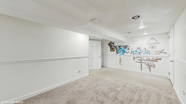 8N594 S Mclean Blvd, South Elgin, IL 60177 - finished basement featuring carpet floors
