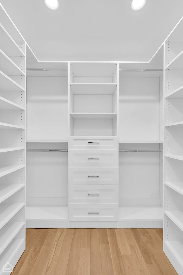 4920 Stonewall Ave, Downers Grove, IL 60515 - walk in closet featuring light wood finished floors