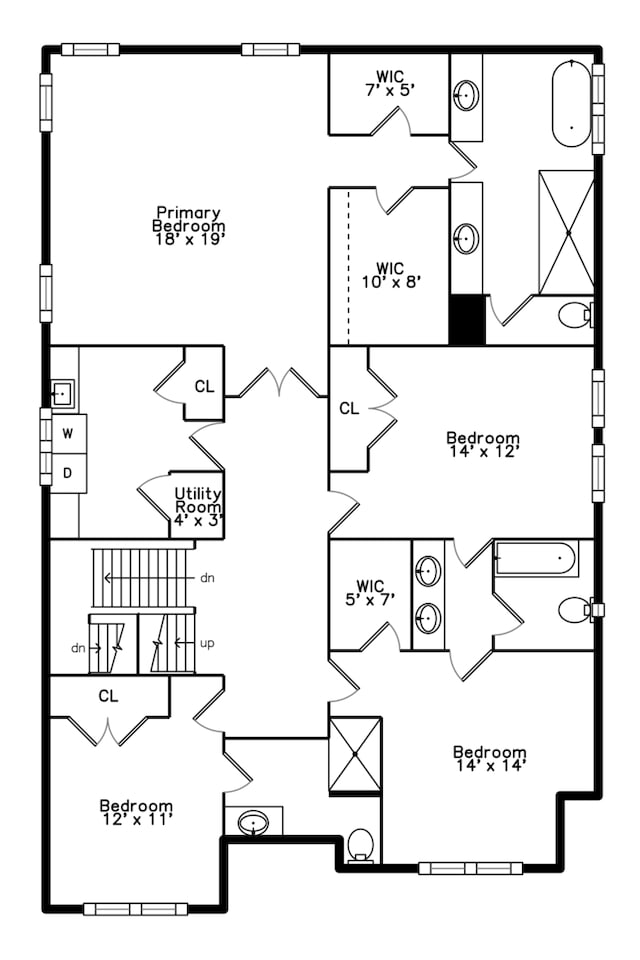 4920 Stonewall Ave, Downers Grove, IL 60515 - room layout