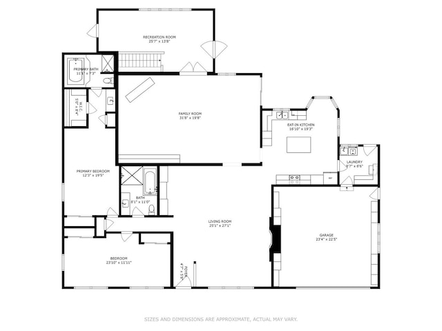 37782 N Cedar Lake Rd, Lake Villa, IL 60046 - view of floor plan / room layout