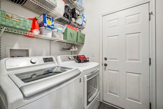 1014 Bayside Ln, Shorewood, IL 60404 - washroom with washer and clothes dryer