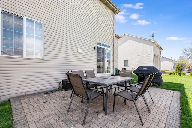 1014 Bayside Ln, Shorewood, IL 60404 - view of patio featuring area for grilling and outdoor dining space