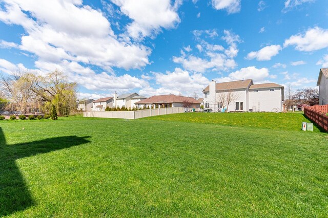 1014 Bayside Ln, Shorewood, IL 60404 - view of yard with a residential view