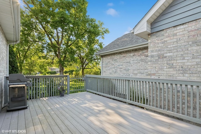 3 Lake Katherine Dr Unit 0, Palos Heights, IL 60463 - wooden terrace featuring a grill