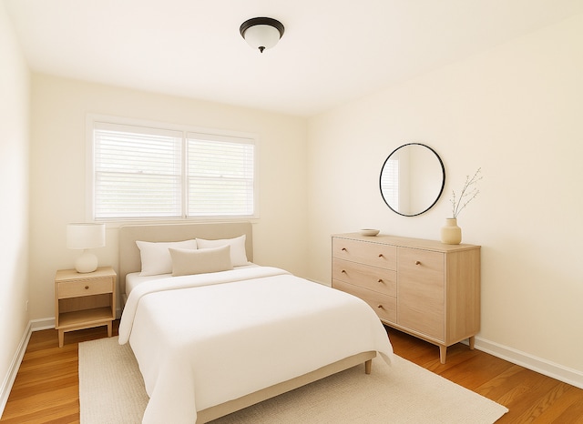 6N002 Laurel Dr, Medinah, IL 60157 - bedroom with light wood-style flooring and baseboards