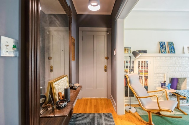 1458 W Argyle St Unit 1N, Chicago, IL 60640 - entryway with light wood-type flooring