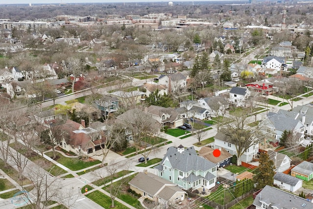 5317 Benton Ave, Downers Grove, IL 60515 - aerial overview of property's location featuring nearby suburban area