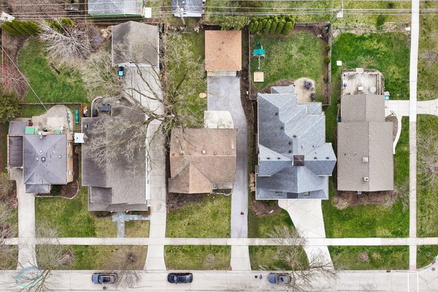 5317 Benton Ave, Downers Grove, IL 60515 - bird's eye view