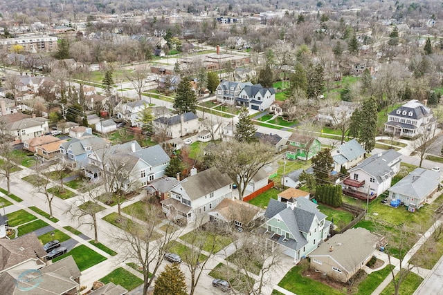 5317 Benton Ave, Downers Grove, IL 60515 - aerial view of property's location featuring nearby suburban area