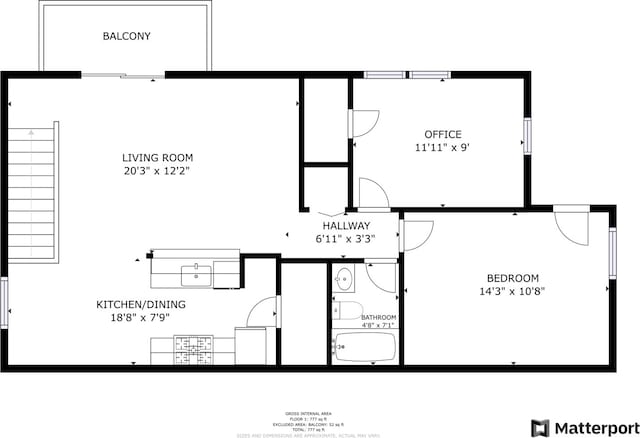 1585 Woodcutter Ln Unit D, Wheaton, IL 60189 - floor plan / room layout