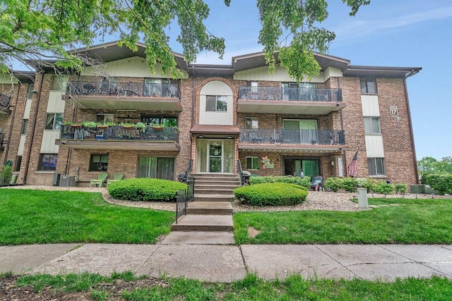 14028 Laramie Ave Unit 1719, Crestwood, IL 60418 - view of building exterior with central air condition unit