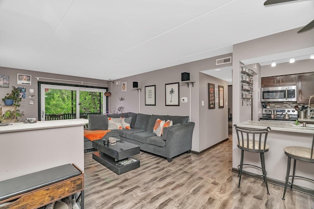 14028 Laramie Ave Unit 1719, Crestwood, IL 60418 - living area featuring light wood-style floors