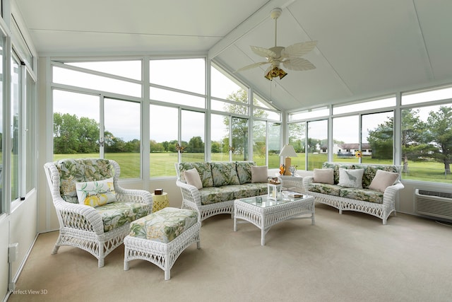 13836 W Joliet Rd, Manhattan, IL 60442 - sunroom / solarium with healthy amount of natural light and a ceiling fan