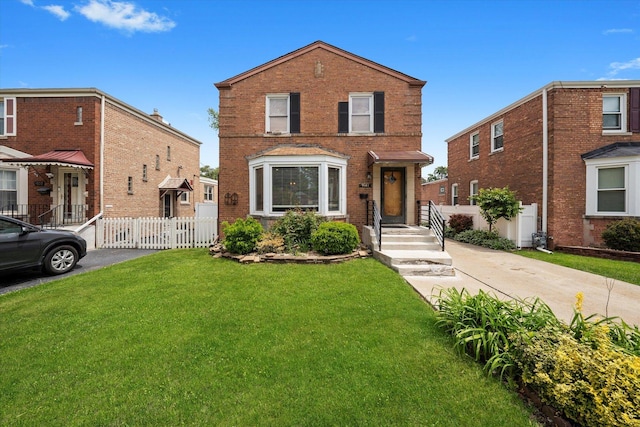 9141 S Albany Ave S, Evergreen Park, IL 60805 - traditional-style home with brick siding