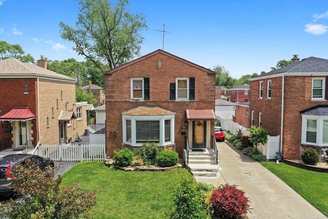 9141 S Albany Ave S, Evergreen Park, IL 60805 - view of front of property featuring brick siding and concrete driveway