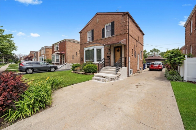 9141 S Albany Ave S, Evergreen Park, IL 60805 - view of front of home featuring brick siding