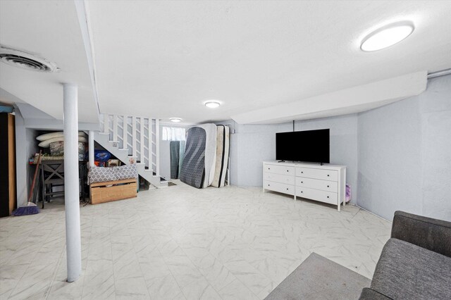 9141 S Albany Ave S, Evergreen Park, IL 60805 - basement with stairs