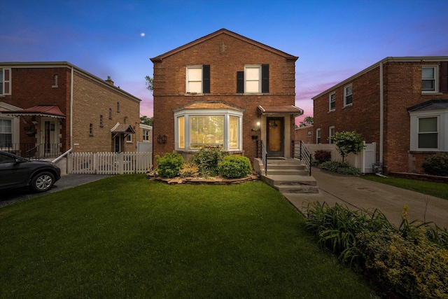 9141 S Albany Ave S, Evergreen Park, IL 60805 - traditional-style home with brick siding