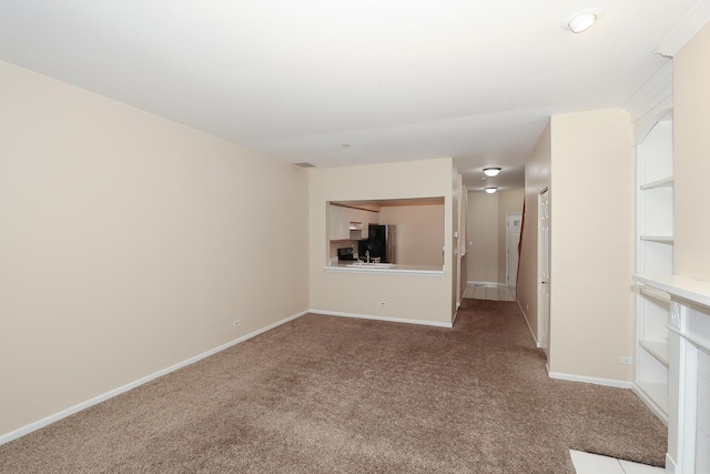1379 Grandview Ct, Algonquin, IL 60102 - unfurnished living room featuring carpet floors and baseboards