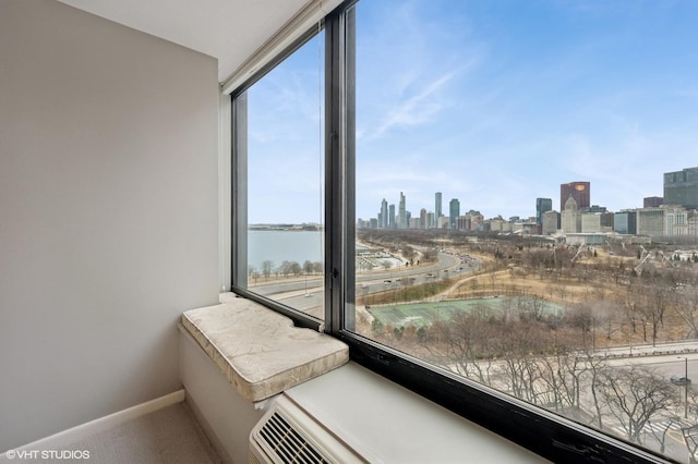 155 N Harbor Dr Unit 1103, Chicago, IL 60601 - sunroom / solarium with a skyline view and healthy amount of natural light
