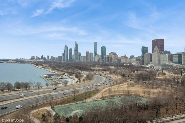 155 N Harbor Dr Unit 1103, Chicago, IL 60601 - skyline view featuring a nearby body of water