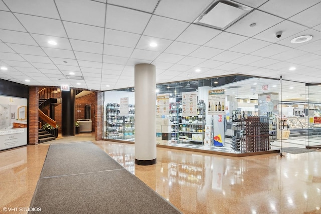 155 N Harbor Dr Unit 1103, Chicago, IL 60601 - common area with a paneled ceiling