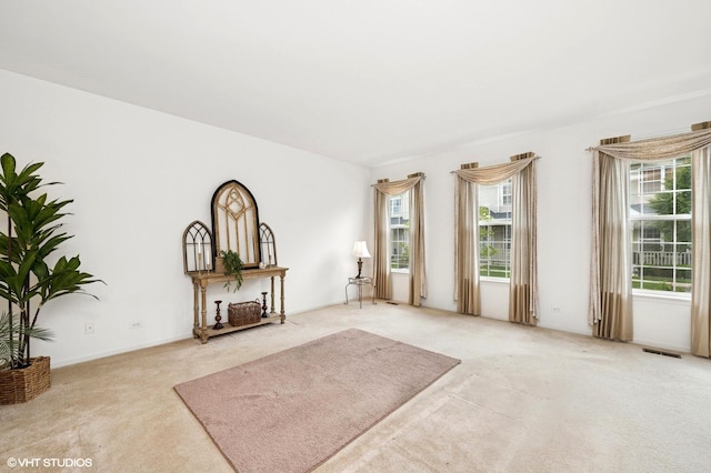 707 Morris Ct, Lakemoor, IL 60051 - unfurnished living room with carpet floors