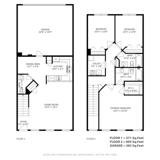 707 Morris Ct, Lakemoor, IL 60051 - property floor plan