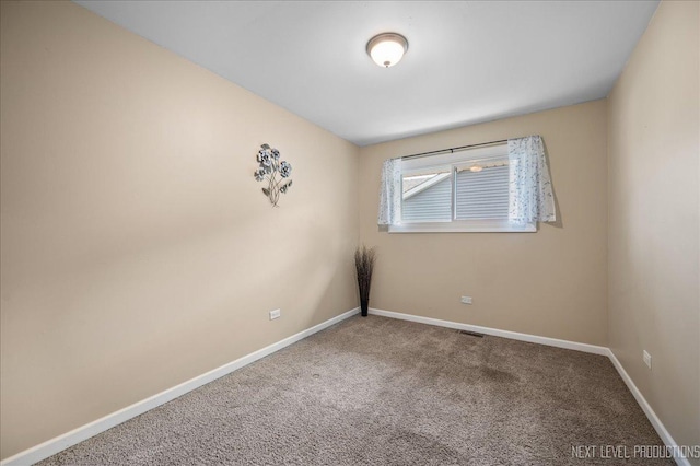 6416 W Rawson Bridge Rd W, Cary, IL 60013 - carpeted spare room featuring baseboards