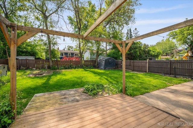 6416 W Rawson Bridge Rd W, Cary, IL 60013 - view of deck