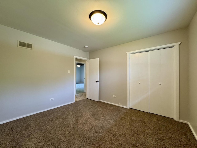 16159 Long Ave, Oak Forest, IL 60452 - unfurnished bedroom with carpet, baseboards, and a closet