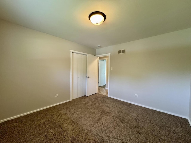 16159 Long Ave, Oak Forest, IL 60452 - unfurnished bedroom with carpet, a closet, and baseboards
