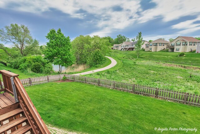 411 Lake Plumleigh Way, Algonquin, IL 60102 - view of yard with a residential view