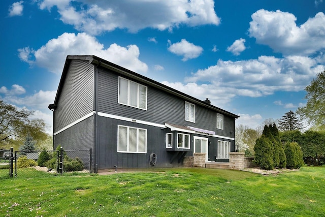 179 Old Forge Rd, Elgin, IL 60123 - back of house with a gate