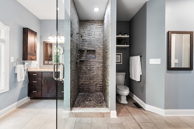 41W877 Hunters Rdg, Saint Charles, IL 60175 - full bathroom featuring a shower stall and vanity