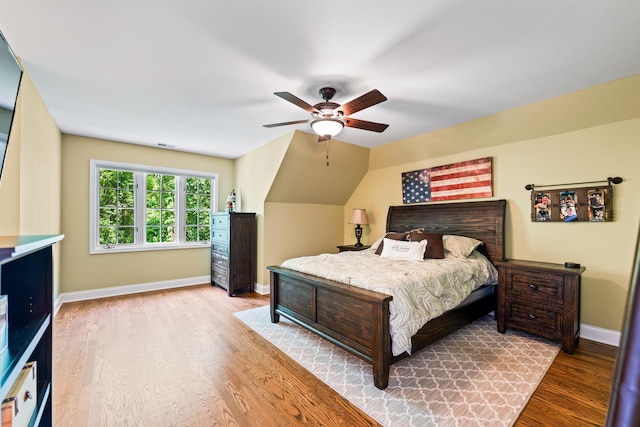 41W877 Hunters Rdg, Saint Charles, IL 60175 - bedroom with wood finished floors and ceiling fan