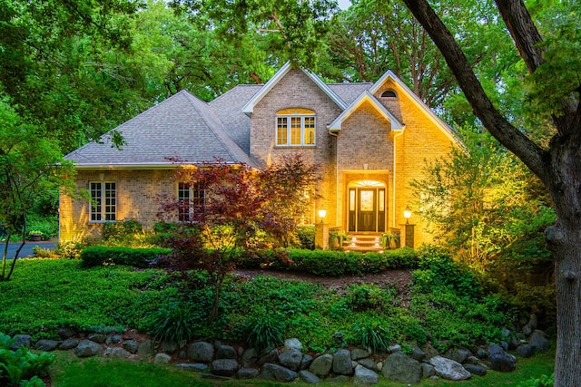41W877 Hunters Rdg, Saint Charles, IL 60175 - traditional-style home featuring brick siding and a shingled roof
