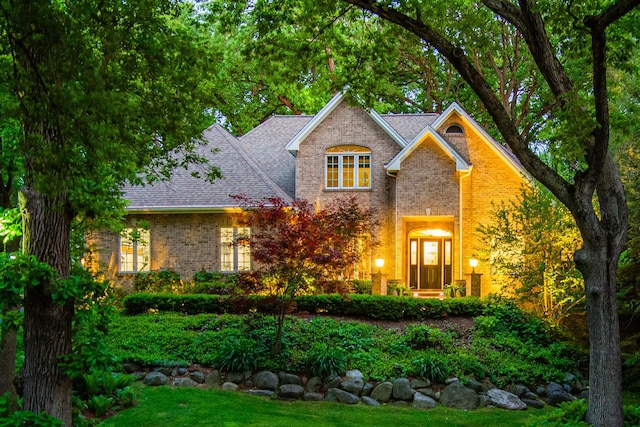 41W877 Hunters Rdg, Saint Charles, IL 60175 - traditional-style house with brick siding and a shingled roof