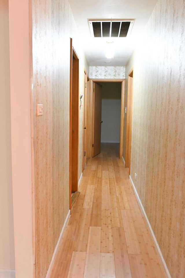 17315 Bryant Ln, Hazel Crest, IL 60429 - hallway featuring light wood-style flooring