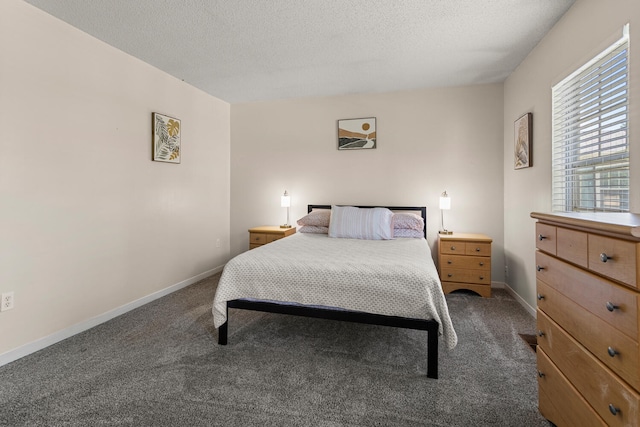 610 English Creek Ct Unit B, Champaign, IL 61821 - bedroom featuring carpet and a textured ceiling