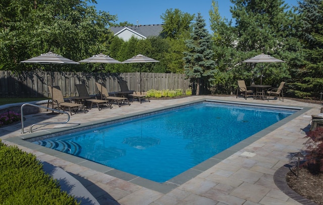 2205 Miramar Ct, Buffalo Grove, IL 60089 - view of swimming pool with a patio