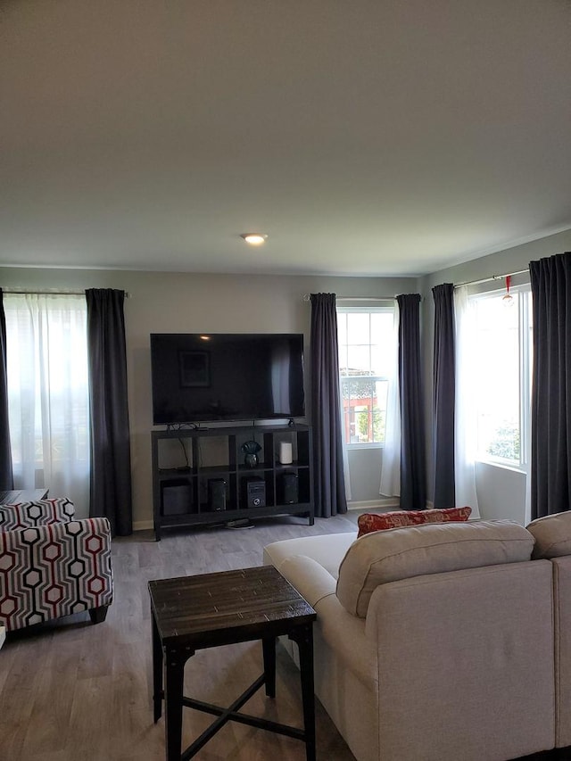 754 Westbury Dr, Cary, IL 60013 - living area with wood finished floors