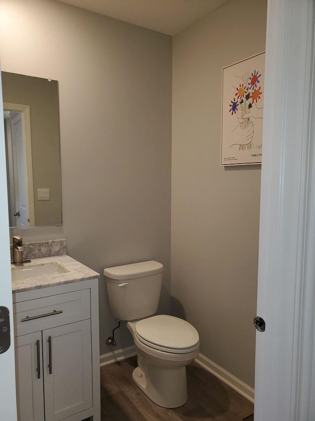 754 Westbury Dr, Cary, IL 60013 - bathroom with vanity and wood finished floors