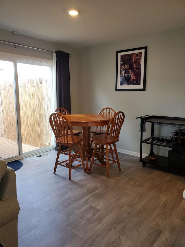 754 Westbury Dr, Cary, IL 60013 - dining space with wood finished floors and recessed lighting