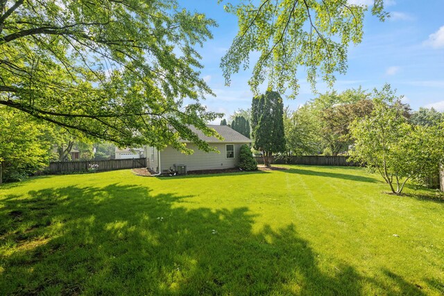 400 Bayview Ave, Naperville, IL 60565 - view of yard with central air condition unit